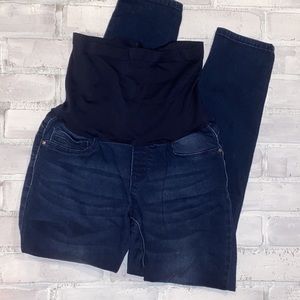 Bella Vida maternity full belly panel skinny jeans